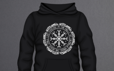The Bearded Viking Vegvisir Hoodie / T-Shirt