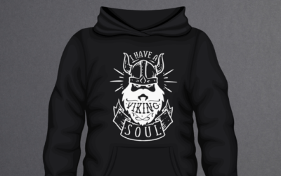 I Have a Viking Soul Hoodie & T-Shirt – The Bearded Viking