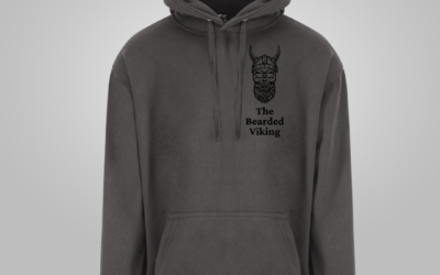The Bearded Viking Skull Logo T-Shirt / Hoodie