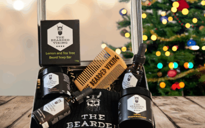 The Bearded Viking Christmas Gift Tin – Ultimate Beard Care Collection